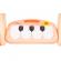 Antemergator educational 2 in 1 cu salteluta de joaca huanger he0638 portocaliu
