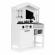 Bucatarie din lemn cu accesorii ecotoys plk563 - alb