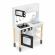 Bucatarie din lemn cu accesorii si led-uri ecotoys plk560