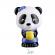 Set figurine klorofil - familia de ursuleti panda