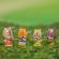 Familia de veverite nutnut - set figurine joc de rol