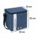 Geanta izoterma cu fermoar, 5,5l, 19x15x20cm, maner
