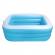 Mini piscina gonflabila 130 x 92 x 50 cm, vinil, albastra