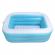 Mini piscina gonflabila 130 x 92 x 50 cm, vinil, albastra