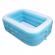 Mini piscina gonflabila 130 x 92 x 50 cm, vinil, albastra