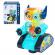 Jucarie robot gear transparent cu sunete si lumini