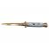 Briceag de vanatoare ideallstore®, italian spirit, otel inoxidabil, 22.5 cm, auriu, husa inclusa