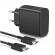 Incarcator usb c 45w cu cablu, Super Fast Charging, Negru