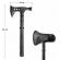 Topor 2 in 1, ideallstore®, cu ciocan si husa, otel inoxidabil, 39 cm