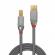 Cablu lindy 3m usb 2.0 type a to b cromo