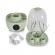 Sterilizator Electric Cangaroo Bottle Verde , Capacitate 6 Biberoane Cu Functie Sterilizare , Uscare Si Gatit Cu Abur