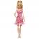 Barbie papusa barbie fashionista blonda cu parul prins in coada si rochie cu