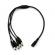 Cablu alimentare tip splitter 1 to 4