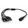 Cablu alimentare tip splitter 1 to 4