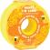 Gel de dus exfoliant cu burete Honey I'm Comb Donut Body Bufffer, Bomb Cosmetics