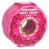 Gel de dus exfoliant cu burete Raspberry Beret Donut Body Buffer, Bomb Cosmetics