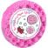 Sapun cu burete pentru masaj Raspberry Ripple Effect, Bomb Cosmetics
