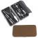 Trusa manichiura 8 produse, cutie maro, Koh-I-Noor