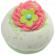 Bila efervescenta baie Apple & Raspbewrry Swirl, Bomb Cosmetics, 160 gr
