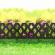 Bordura pentru rondul de flori - extensibil, 60 x 22 cm - Negru - 11470B