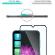 Folie de sticla FULL GLUE pentru Samsung Galaxy A50 GloMax 5D Negru lipici pe toata suprafata