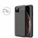 Husa pentru Apple iPhone 11 GloMax AUTO FOCUS cu insertii de piele neagra