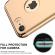 Husa pentru Apple iPhone 7 GloMax 3in1 PerfectFit Gold