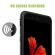 Husa pentru Apple iPhone 8 GloMax Perfect Fit Magnetica  360grade Negru cu spate de sticla securizata premium si folie de sticla pentru ecran