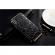 Husa GloMax pentru Apple iPhone X design Piele Crocodil - Black - Gold