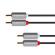 Cablu 2rca - 2rca 10m basic k&m