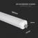 Corp iluminat led 150cm 48w 4500k alb rece ip65