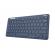 Tastatura trust lyra wireless, albastru