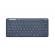 Tastatura trust lyra wireless, albastru