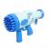 Pistol de facut baloane cu sapun, cu 32 orificii, albastru, 27 x 15 cm, Vivo 6220