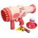 Pistol de facut baloane cu sapun, cu 32 orificii, roz, 27 x 15 cm, Vivo 6220