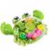 Jucarie interactiva pentru copii, model crab, plastic, cu lumini, 2 ani+, verde