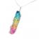 Pandant copacul vietii realizat din cristal multicolor