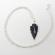 Pandant sageata din Obsidian negru - sticla de dragon Game of Thrones