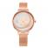 Ceas de dama model Shengke culoarea aur roz / alb mecanism Quartz 38mm