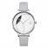 Ceas de dama model Shengke culoarea gri/argintiu mecanism Quartz 38mm