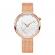 Ceas de dama model Shengke din otel inoxidabil si mecanism quartz auriu 36mm