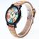 Ceas de dama model aspect de lemn quartz culoare multicolor 37mm