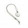 Pandant model Mesaj culoare alb / bronz 50 cm