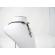 Pandant cruce gri 4.5 cm din otel si snur corean