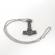 Pandant de viking ciocan argintiu 57 cm din otel inoxidabil