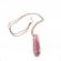 Pandantiv model copacul vietii brand MulteMargele din cupru si cristal roz transparent culoarea roz 80 cm