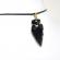Pandantiv sageata din Obsidian model sticla de dragon Game of Thrones negru 5.5 cm
