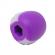 Accesoriu din silicon pentru antrenamentul muschilor faciali intensitate 20 kg culoare mov 4.5 cm