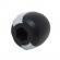 Accesoriu din silicon pentru antrenamentul muschilor faciali intensitate 30 kg culoare negru 4.5 cm