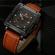 Ceas barbatesc model Naviforce mecanism quartz negru/maro 43mm
